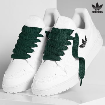 https://laboutiqueofficielle-res.cloudinary.com/image/upload/v1627646526/Desc/Watermark/3adidas_orginal.svg Adidas Originals - Baskets NY 90 Footwear White Core Black x Superlaced Gros Lacet Vert