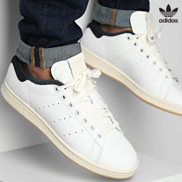 https://laboutiqueofficielle-res.cloudinary.com/image/upload/v1627646526/Desc/Watermark/3adidas_orginal.svg Adidas Originals - Baskets Stan Smith IFD2032 Cloud White Core Black