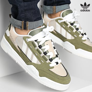 https://laboutiqueofficielle-res.cloudinary.com/image/upload/v1627646526/Desc/Watermark/3adidas_orginal.svg Adidas Originals - Baskets Adi2000 IG1029 Focus Olive Cry White Wonder Beige