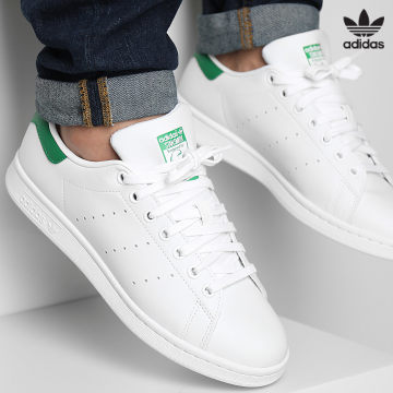 https://laboutiqueofficielle-res.cloudinary.com/image/upload/v1627646526/Desc/Watermark/3adidas_orginal.svg Adidas Originals - Baskets Stan Smith Q47226 Footwear White Green
