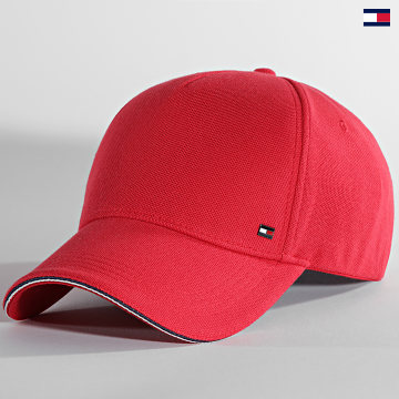 https://laboutiqueofficielle-res.cloudinary.com/image/upload/v1627647047/Desc/Watermark/5logo_tommyhilfiger_watermark.svg Tommy Hilfiger - Casquette Elevated Corporate 8613 Rouge