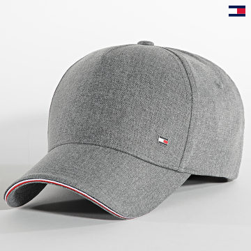https://laboutiqueofficielle-res.cloudinary.com/image/upload/v1627647047/Desc/Watermark/5logo_tommyhilfiger_watermark.svg Tommy Hilfiger - Casquette Elevated Corporate Cap 9479 Gris Chiné