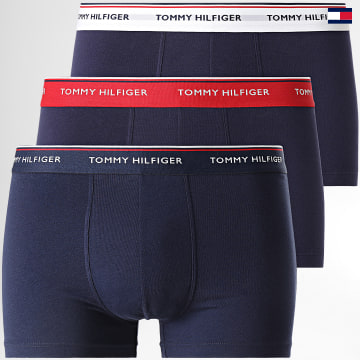 https://laboutiqueofficielle-res.cloudinary.com/image/upload/v1627647047/Desc/Watermark/5logo_tommyhilfiger_watermark.svg Tommy Hilfiger - Lot De 3 Boxers Premium Essentials 3841 Bleu Marine