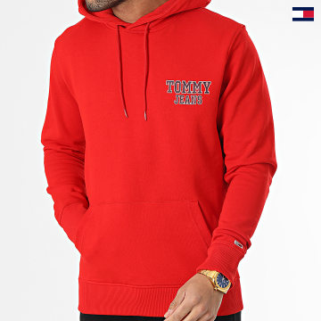 https://laboutiqueofficielle-res.cloudinary.com/image/upload/v1627647047/Desc/Watermark/5logo_tommyhilfiger_watermark.svg Tommy Jeans - Sweat Capuche Entry Graphic 6365 Rouge