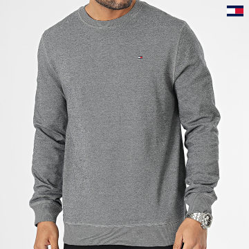 https://laboutiqueofficielle-res.cloudinary.com/image/upload/v1627647047/Desc/Watermark/5logo_tommyhilfiger_watermark.svg Tommy Hilfiger - Sweat Crewneck 2773 Gris Anthracite Chiné