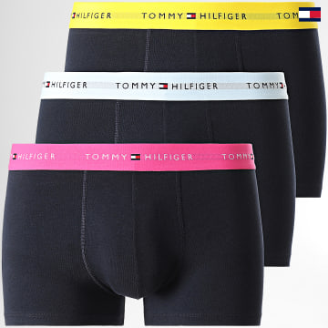https://laboutiqueofficielle-res.cloudinary.com/image/upload/v1627647047/Desc/Watermark/5logo_tommyhilfiger_watermark.svg Tommy Hilfiger - Lot De 3 Boxers Signature Cotton Essentials 2763 Bleu Marine