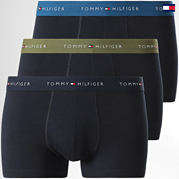 https://laboutiqueofficielle-res.cloudinary.com/image/upload/v1627647047/Desc/Watermark/5logo_tommyhilfiger_watermark.svg Tommy Hilfiger - Boxer Lot De 3 Boxers Signature Essentials 2763 Bleu Marine