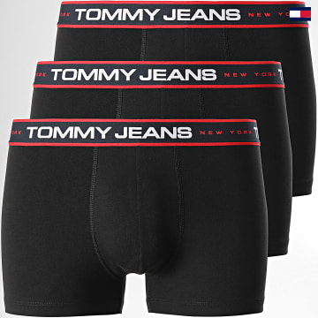 https://laboutiqueofficielle-res.cloudinary.com/image/upload/v1627647047/Desc/Watermark/5logo_tommyhilfiger_watermark.svg Tommy Jeans - Lot De 3 Boxers 2968 Noir