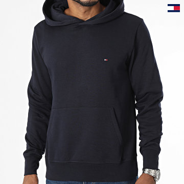 https://laboutiqueofficielle-res.cloudinary.com/image/upload/v1627647047/Desc/Watermark/5logo_tommyhilfiger_watermark.svg Tommy Hilfiger - Sweat Capuche Flag Logo 4266 Bleu Marine