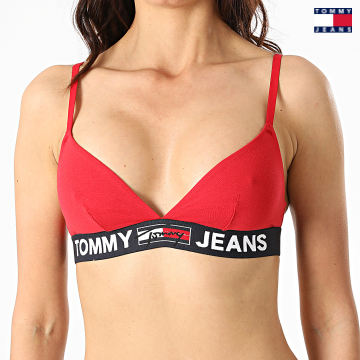 https://laboutiqueofficielle-res.cloudinary.com/image/upload/v1627651009/Desc/Watermark/3logo_tommy_jeans.svg Tommy Jeans - Soutien-Gorge Triangle Femme 2721 Rouge