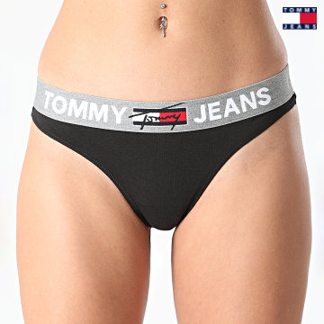 https://laboutiqueofficielle-res.cloudinary.com/image/upload/v1627651009/Desc/Watermark/3logo_tommy_jeans.svg Tommy Jeans - String Femme 2823 Noir