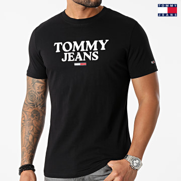 https://laboutiqueofficielle-res.cloudinary.com/image/upload/v1627651009/Desc/Watermark/3logo_tommy_jeans.svg Tommy Jeans - Tee Shirt Entry Graphic 2853 Noir