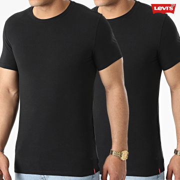 Levi's - Set di 2 camicie girocollo slim 79541 nero