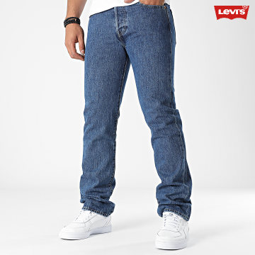 Levi's - 501® Original Blue Denim Regular Fit Jeans