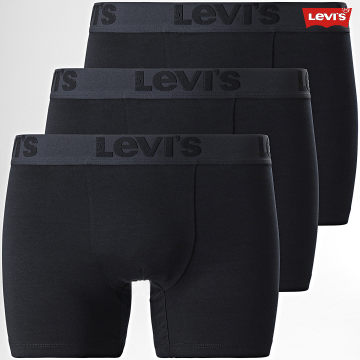 Levi's - Juego de 3 bóxers 905045001 Negro