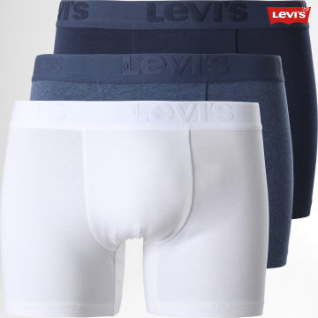Levi's - Set De 3 Boxers 905045001 Blanco Azul Marino