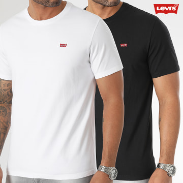 Levi's - Juego De 2 Camisetas Blancas Negras 56605