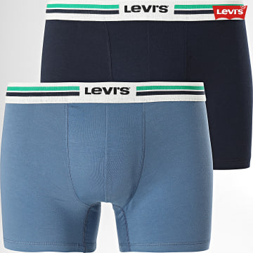 Levi's - Set di 2 boxer 701222843 Navy Light Blue