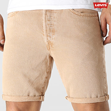 Levi's - 501® Hemmed Neutrals Pantalones cortos vaqueros Beige oscuro