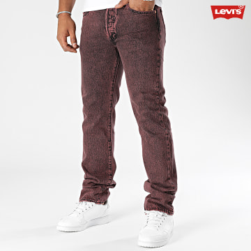 Levi's - Jeans 501® Original Regular Rosso