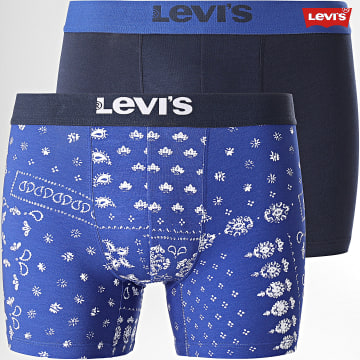 Levi's - Lot De 2 Boxers 701224657 Bleu Marine Bleu Roi