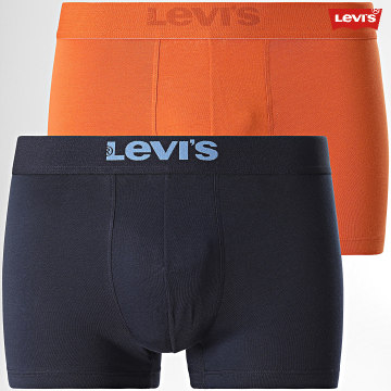 Levi's - Lot De 2 Boxers 701222844 Bleu Marine Orange
