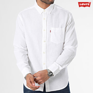 Levi's - Camicia a maniche lunghe 85746 Bianco