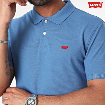 Levi's - Polo Manches Courtes Slim A4842 Bleu Clair