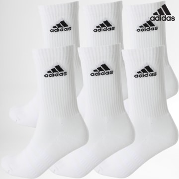 Adidas Sportswear - Lot De 6 Paires De Chaussettes Cush Crw DZ9353 Blanc