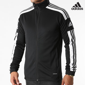 Adidas Sportswear - Squadra 21 GK9546 Giacca con zip a righe nere
