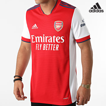 Adidas Performance - Camiseta de fútbol del Arsenal FC GM0217 Rojo