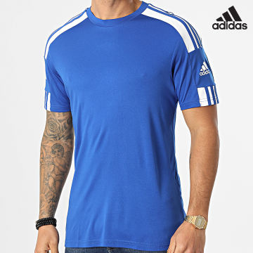 Adidas Performance - Camiseta Deportiva Rayas GK9154 Azul
