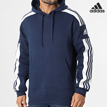 Adidas Sportswear - Sweat Capuche A Bandes GT6636 Bleu Marine