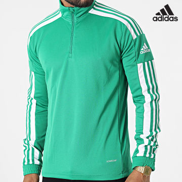 Adidas Sportswear - Top con zip a fascia GP6473 Verde