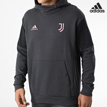 Adidas Sportswear - Sweat Capuche Juventus HD8860 Gris Anthracite