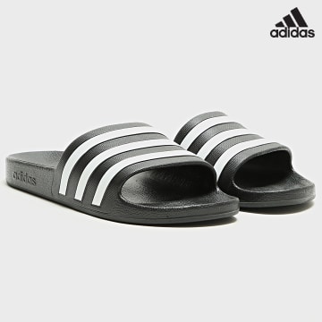 Adidas Sportswear - Sneakers Adilette Aqua F35543 Nero Bianco
