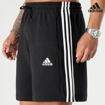 Adidas Performance - Pantalón corto con banda IC9435 Negro