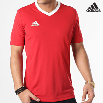 Adidas Performance - Camiseta cuello pico H61736 Rojo