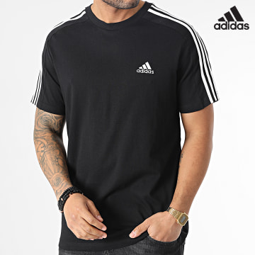 Adidas Performance - Camiseta de rayas IC9334 Negro