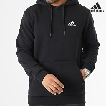 Adidas Sportswear - Feelcozy GV5294 Felpa con cappuccio nero
