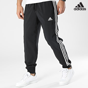 Adidas Sportswear - Pantalon Jogging A Bandes 3 Stripes IC0041 Noir