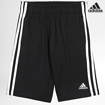 Adidas Sportswear - Short Jogging Enfant 3 Stripes HY4714 Noir