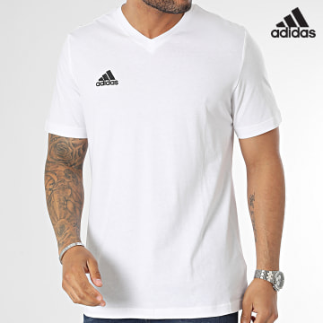 Adidas Sportswear - Tee Shirt Col V Ent22 HC0452 Blanc