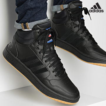 Adidas Sportswear - Sneaker alte Hoops 3.0 GY4745 Core Black Footwear White