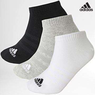 Adidas Sportswear - Lot De 3 Paires De Chaussettes IC1337 Noir Blanc Gris
