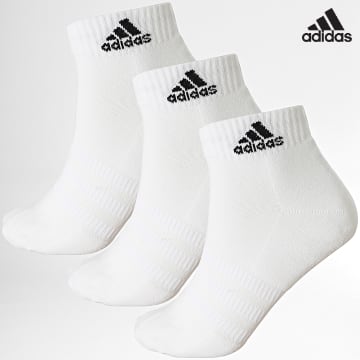 Adidas Performance - Juego de 3 pares de calcetines HT3441 Blanco