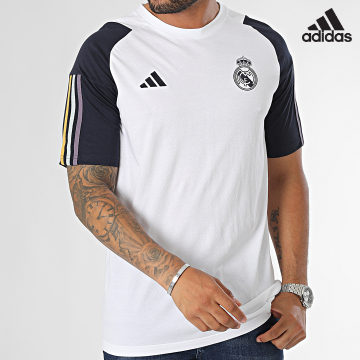 Adidas Performance - Camiseta Real Madrid IB0858 Blanca Azul Marino
