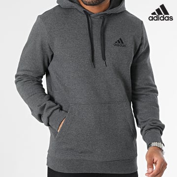 Adidas Sportswear - Sweat Capuche Feelcozy H12215 Gris Anthracite