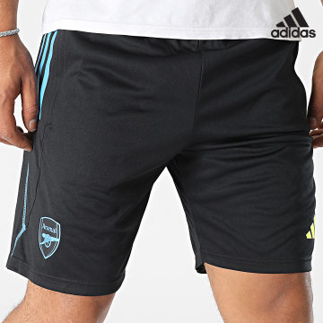 Adidas Performance - Arsenal HZ2179 Pantalones cortos de chándal con banda negros