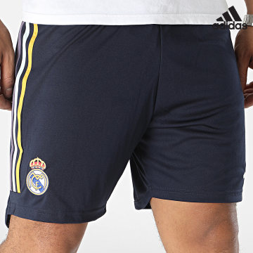 Adidas Performance - Real Madrid HR3800 Pantalón corto de rayas azul marino